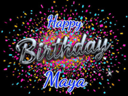 Happy Birthday Maya GIF