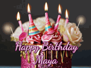 Happy Birthday Maya GIF