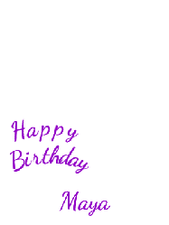 Happy Birthday Maya GIF