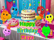 Happy Birthday Maya GIF