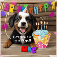 Happy Birthday Meg GIF