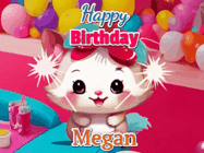 Happy Birthday Megan GIF