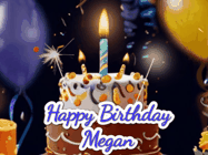 Happy Birthday Megan GIF