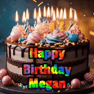 Happy Birthday Megan GIF