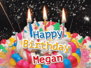 Happy Birthday Megan GIF