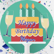 Happy Birthday Megan GIF