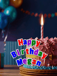 Happy Birthday Megan GIF