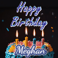 Happy Birthday Meghan GIF