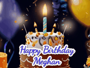 Happy Birthday Meghan GIF