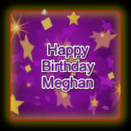 Happy Birthday Meghan GIF
