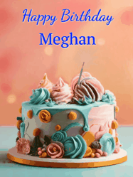 Happy Birthday Meghan GIF