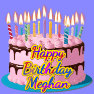 Happy Birthday Meghan GIF