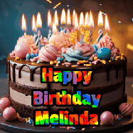 Happy Birthday Melinda GIF