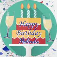 Happy Birthday Melinda GIF