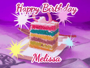 Happy Birthday Melissa GIF