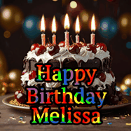 Happy Birthday Melissa GIF
