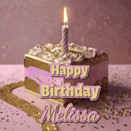 Happy Birthday Melissa GIF