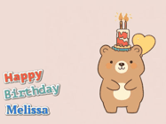 Happy Birthday Melissa GIF