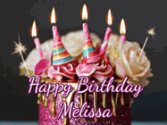 Happy Birthday Melissa GIF