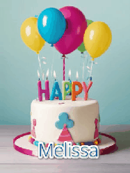 Happy Birthday Melissa GIF