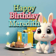 Happy Birthday Meredith GIF