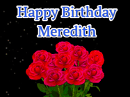 Happy Birthday Meredith GIF