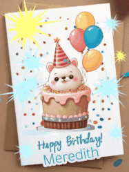 Happy Birthday Meredith GIF