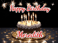 Happy Birthday Meredith GIF