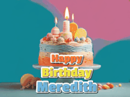 Happy Birthday Meredith GIF