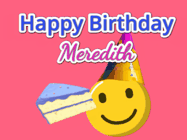 Happy Birthday Meredith GIF