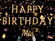 Happy Birthday Mia GIF