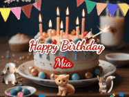 Happy Birthday Mia GIF