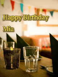 Happy Birthday Mia GIF
