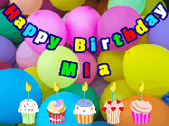 Happy Birthday Mia GIF