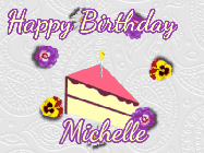 Happy Birthday Michelle GIF