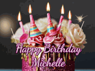 Happy Birthday Michelle GIF