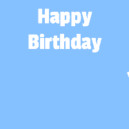 Happy Birthday Michelle GIF: A silly animated Happy Birthday GIF with a smiling emoji rolling into scene and leaving behind a birthday cake.