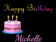 Happy Birthday Michelle GIF