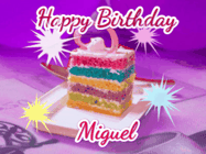 Happy Birthday Miguel GIF