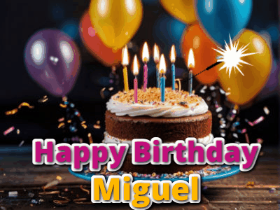 Happy Birthday Miguel GIF 21