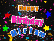 Happy Birthday Miriam GIF