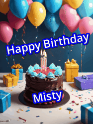 Happy Birthday Misty GIF