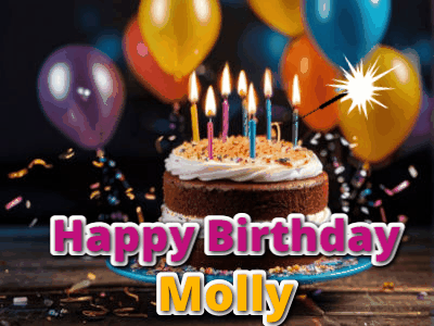 Happy Birthday Molly GIF 20