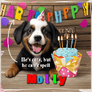 Happy Birthday Molly GIF