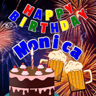 Happy Birthday Monica GIF