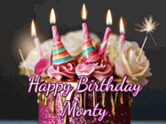 Happy Birthday Monty GIF