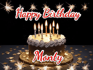 Happy Birthday Monty GIF