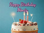 Happy Birthday Monty GIF