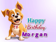 Happy Birthday Morgan GIF