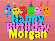 Happy Birthday Morgan GIF